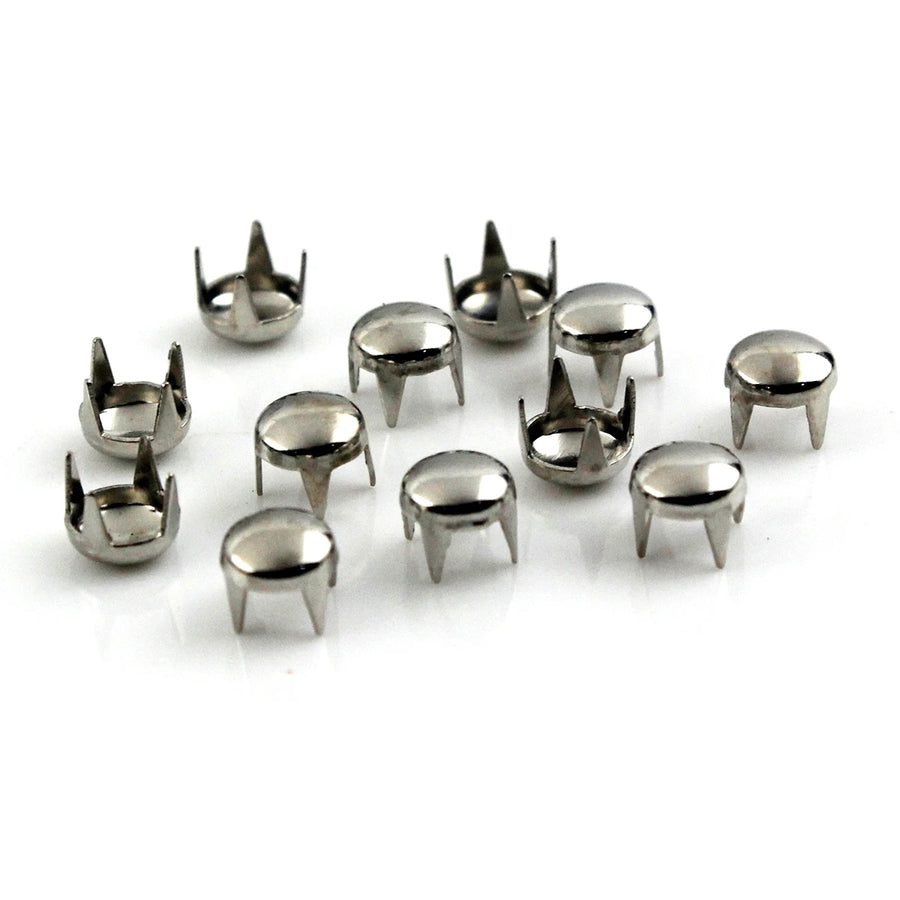 Kit Rebites de garra - 100 peças 2-6mm Metal redondo tachas Accessorios 13 tamanhos