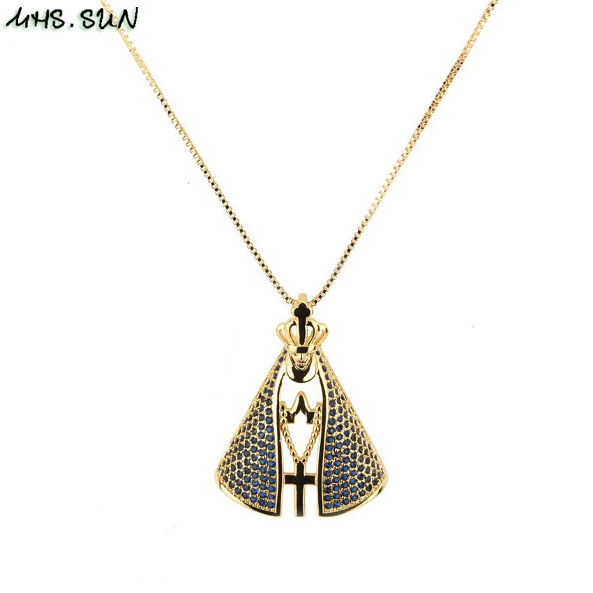 Pingente De Cristal - Virgem Maria