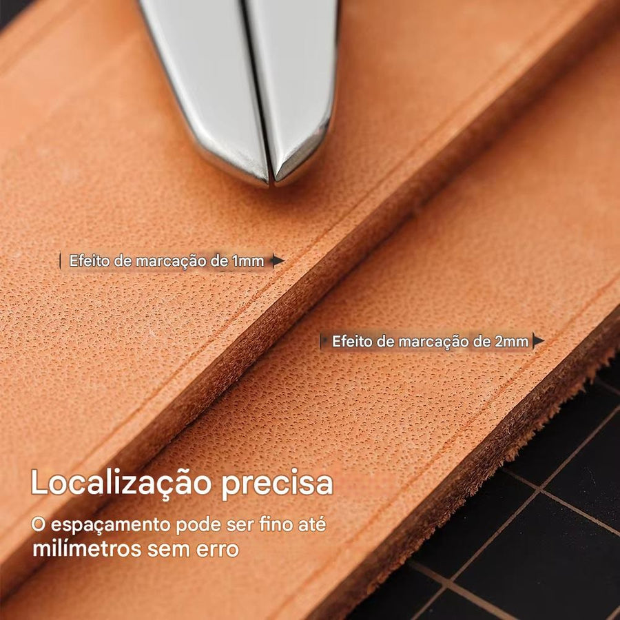 Compasso - WUTA-304 Stainless Steel - ajustável - totalmente polido