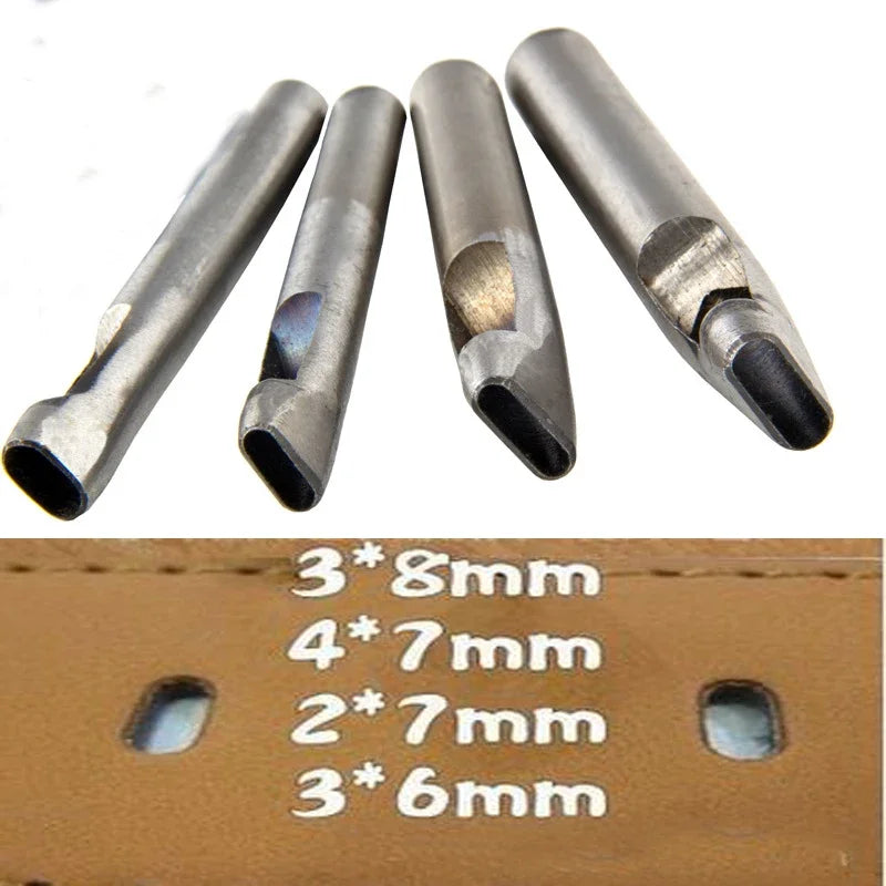 Furador chato de couro para artesanato - 2mm - 3mm- 4mm