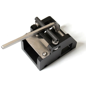 Descarnadeira - Aço inoxidável - artesanato de couro - máquina de desbaste - 100mm X 68mm