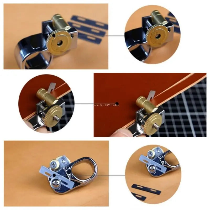 Cortador tiras De Couro - Fieira de tento - Máquina De Corte tipo Anel 1-12mm