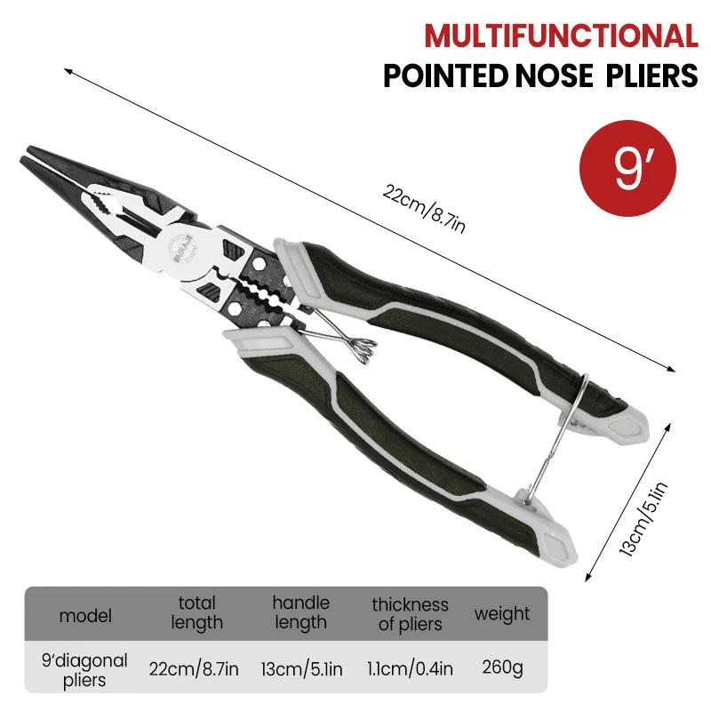 Alicate Diagonal Universal Multifuncional, Alicate Pesado