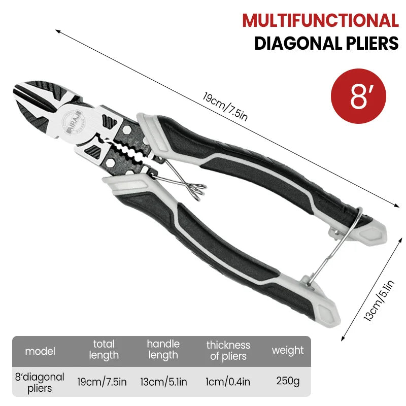 Alicate Diagonal Universal Multifuncional, Alicate Pesado