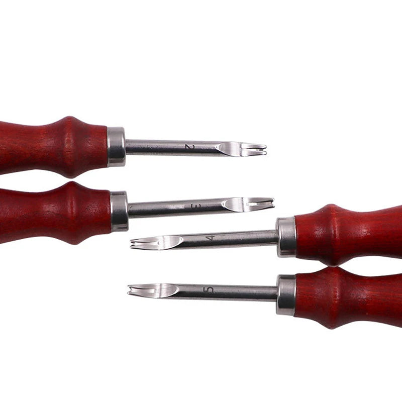 Desquinador - Ferramenta de corte de couro - para artesanato - ferramenta prática para chanfrar 0.8/1.0/1.2/1.5mm