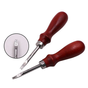 Desquinador - Ferramenta de corte de couro - para artesanato - ferramenta prática para chanfrar 0.8/1.0/1.2/1.5mm