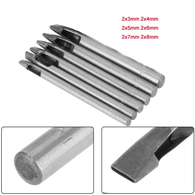 Furador chato de couro para artesanato - 2mm - 3mm- 4mm
