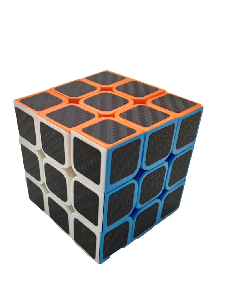 Cubo Mágico Profissional 3x3x3 Fanxin Black Carbon