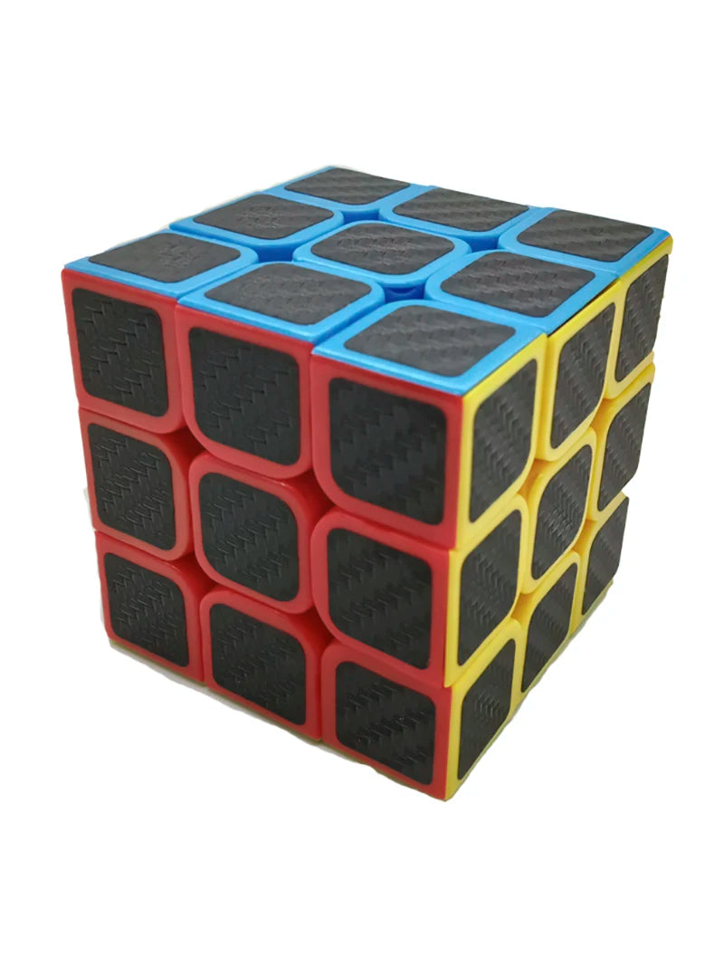 Cubo Mágico Profissional 3x3x3 Fanxin Black Carbon